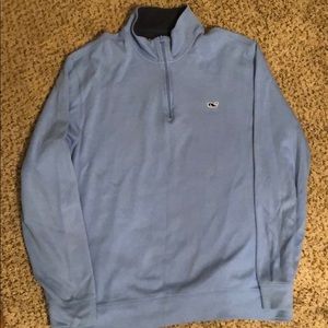 VINEYARD VINES BLUE PULLOVER SIZE LARGE!